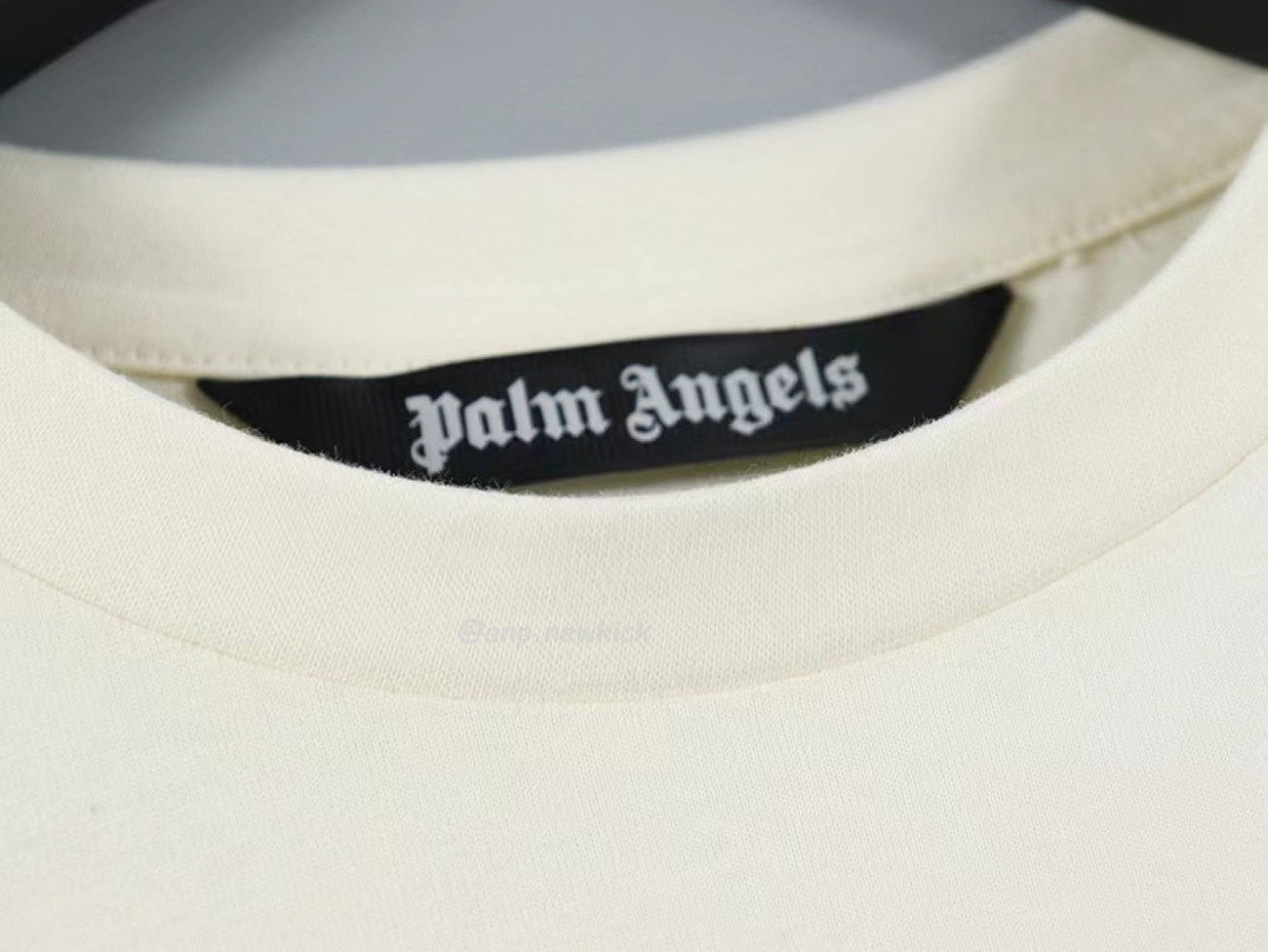 Palm Angels Graffiti Flame T Shirt Shorts Black White (8) - newkick.app